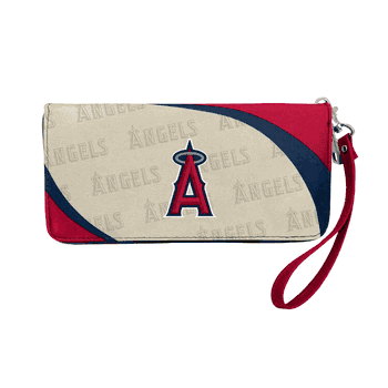 Anaheim Angels Curve Zip Organizer Wallet