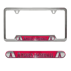 Anaheim Angels Embossed License Plate Frame, 6.25in x 12.25in