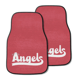 Anaheim Angels Front Carpet Car Mat Set - 2 Pieces