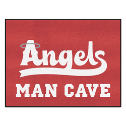 Anaheim Angels Man Cave All-Star Rug - 34 in. x 42.5 in.