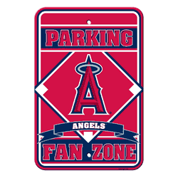 Anaheim Angels Plastic Parking Sign