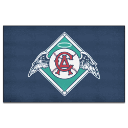Anaheim Angels Ulti-Mat Rug - 5ft. x 8ft. - Retro Collection