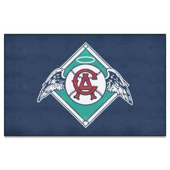 Anaheim Angels Ulti-Mat Rug - 5ft. x 8ft. - Retro Collection