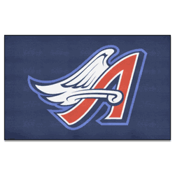 Anaheim Angels Ulti-Mat Rug - 5ft. x 8ft. - Retro Collection