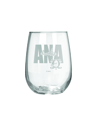 Anaheim Ducks 17oz Stemmless Wine Glass
