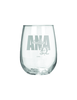 Anaheim Ducks 17oz Stemmless Wine Glass