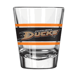 Anaheim Ducks 2oz Stripe Shot Glass