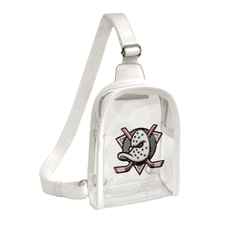 Anaheim Ducks 3D Logo Clear Mini Sling