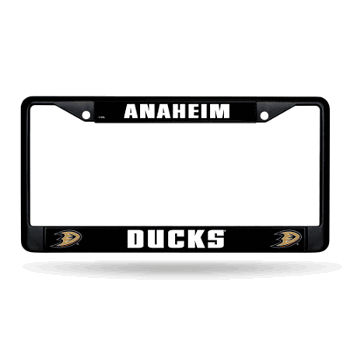 Anaheim Ducks  Black Chrome Frame with Plastic Inserts 12