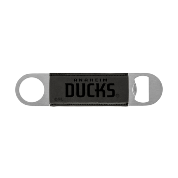 Anaheim Ducks Black Laser Engraved Bar Blade