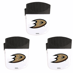 Anaheim Ducks Chip Clip Magnets, 3pk
