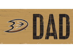 Anaheim Ducks DAD 6x12 Sign