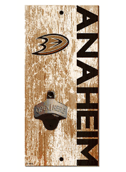 Anaheim Ducks Distressed Bottle Opener
