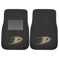 Anaheim Ducks Embroidered Car Mat Set - 2 Pieces