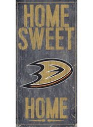 Anaheim Ducks Home Home Sweet Home 6x12
