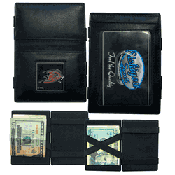 Anaheim Ducks Leather Jacob's Ladder Wallet