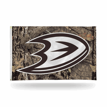 Anaheim Ducks / Mossy Oak Camo Break-Up Country Banner Flag (3X5)