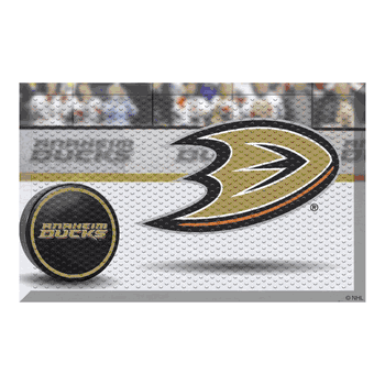Anaheim Ducks Rubber Scraper Door Mat
