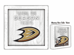 Anaheim Ducks Saving for Tickets Money Box