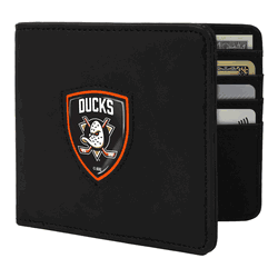 Anaheim Ducks Shield Wallet - Black