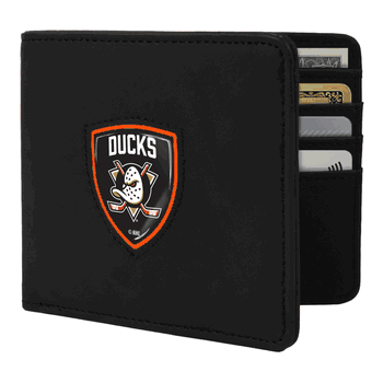 Anaheim Ducks Shield Wallet - Black