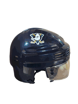 Anaheim Ducks SportStar NHL Hockey Player Mini Helmet Throwback - Black
