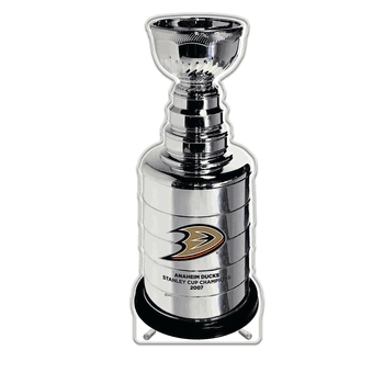Anaheim Ducks Stanley Cup Acrylic Plaque