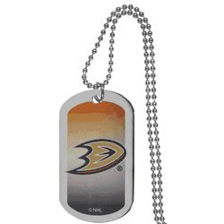 Anaheim Ducks Team Tag Necklace