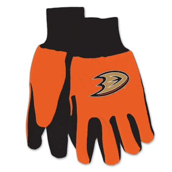 Anaheim Ducks Two Tone Gloves - Adult