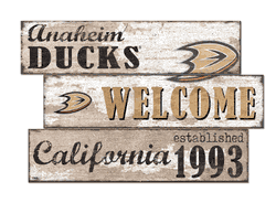 Anaheim Ducks Welcome 3 Plank