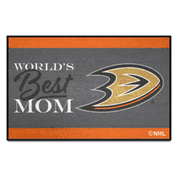 Anaheim Ducks World's Best Mom Starter Mat Accent Rug - 19in. x 30in.