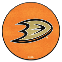 Anaheim DucksDucksHockey Puck Rug - 27in. Diameter