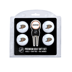 Anaheim Mighty Ducks 4 Ball Gift Set + Divot Tool & Marker