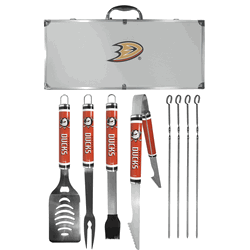 Anaheim Mighty Ducks 8 pc Logo BBQ Set
