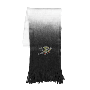Anaheim Mighty Ducks Dip Dye Scarf Black
