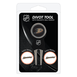 Anaheim Mighty Ducks Divot Tool Pack - Signature tool w/ 3 markers