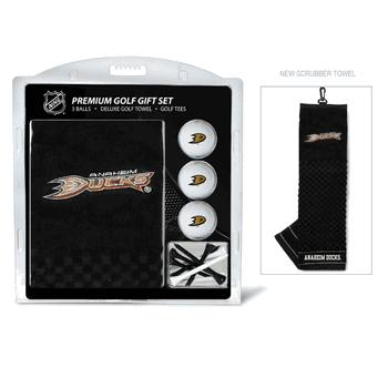 Anaheim Mighty Ducks Embroidered Towel Gift Set