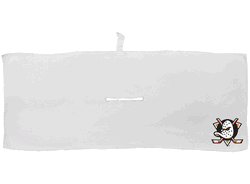 Anaheim Mighty Ducks Large Microfiber Towel - 16" x 40" (White)