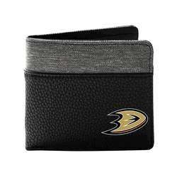 Anaheim Mighty Ducks Pebble BiFold Wallet BLCK
