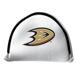 Anaheim Mighty Ducks Putter Cover - Mallet (White)
