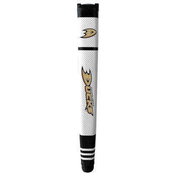 Anaheim Mighty Ducks Putter Grip (White with colored stripes)