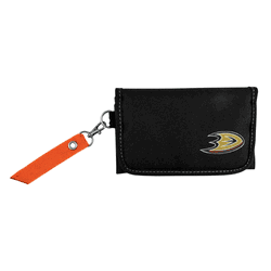 Anaheim Mighty Ducks Ribbon Organizer Wallet Orange