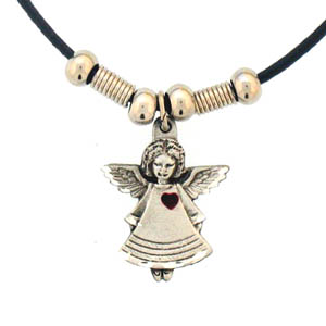 Angel Adjustable Cord Necklace