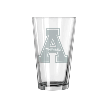 Appalachian State Mountaineers 16oz Frost Pint Glass