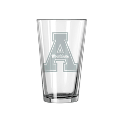 Appalachian State Mountaineers 16oz Frost Pint Glass