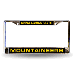 Appalachian State Mountaineers Laser Chrome Frame