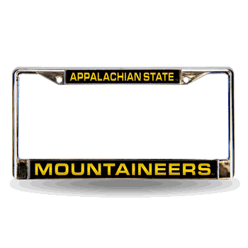 Appalachian State Mountaineers Laser Chrome Frame
