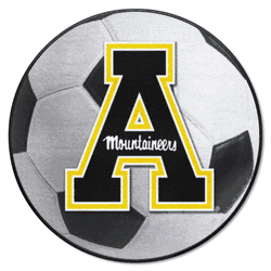 Appalachian State Mountaineers Soccer Ball Rug - 27in. Diameter
