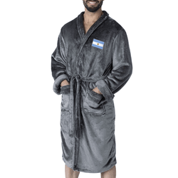 Argentina Flag Silk Touch Robe Large/XLarge
