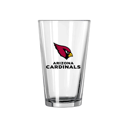Arizona Cardinals 16oz Logo Pint Glass